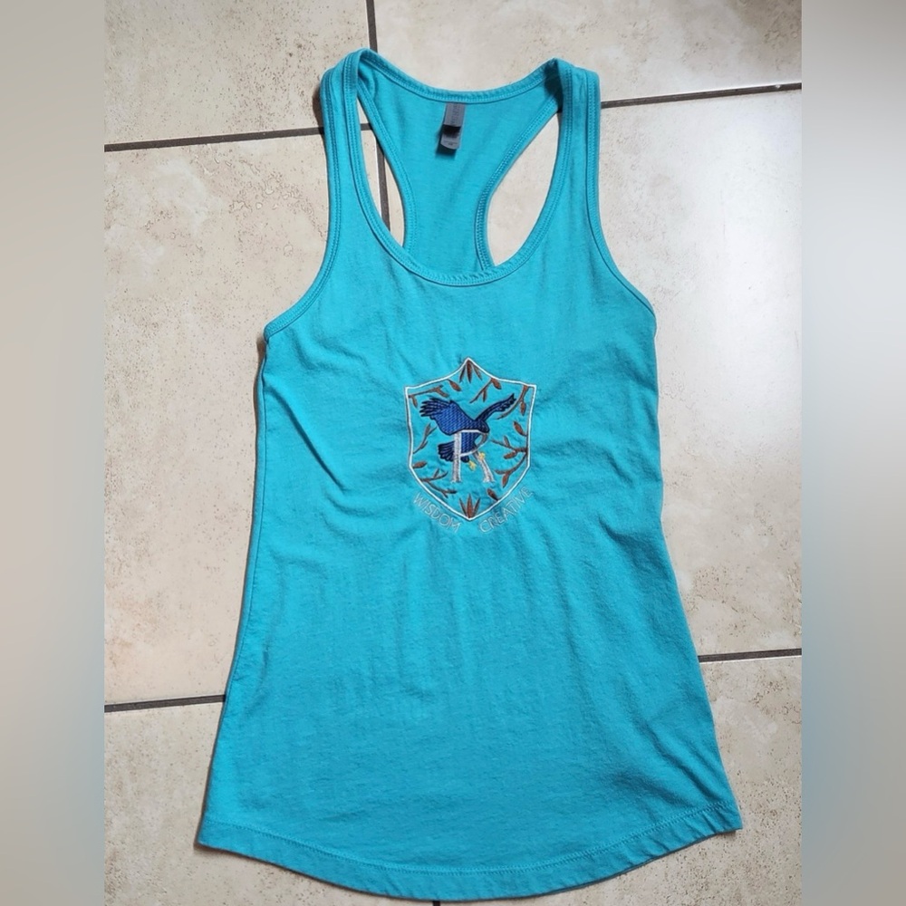 Women's Harry Potter Ravenclaw Blue Tank Top, Sleeveless Shirt XS extra small